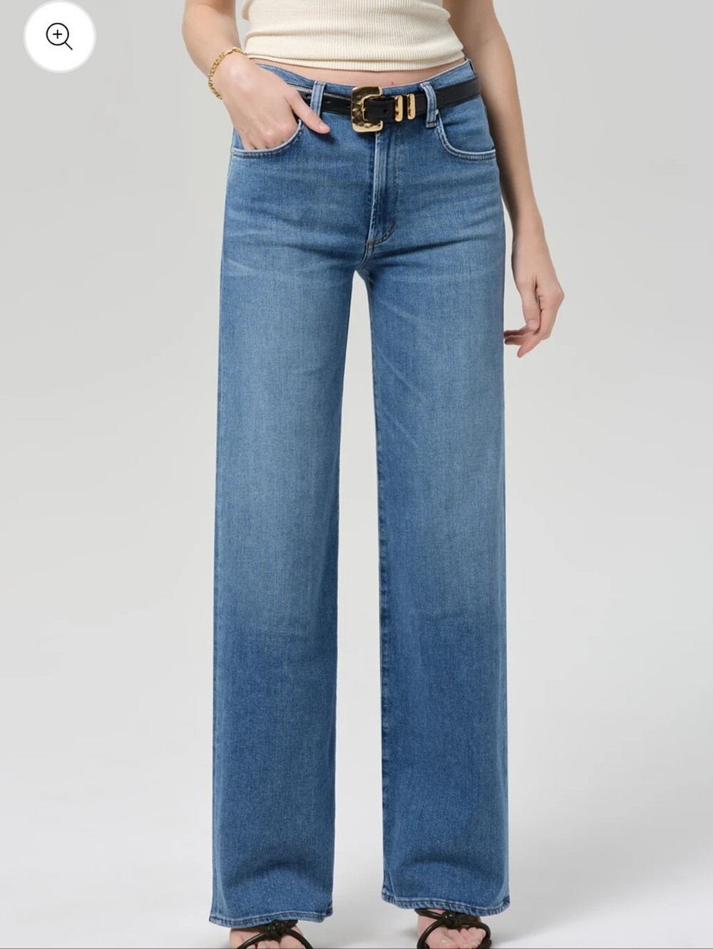 Citizens Of Humanity Annina Straight Leg In Stella Wash